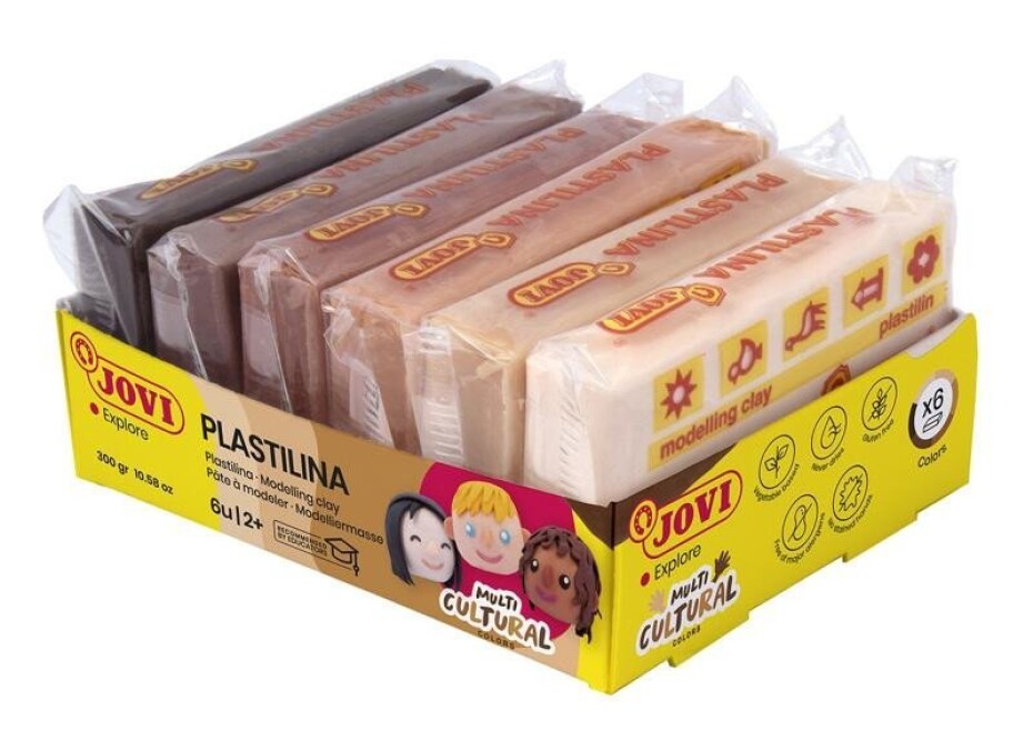Plastelína JOVI multikultura 6 x 50 g - main (0)