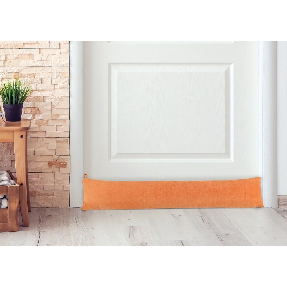 Bellatex Těsnicí válec LIN Uni lososová, 15 x 85 cm - main (1)