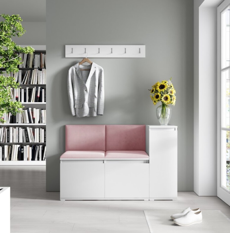 ArtPK Komoda AMY 1D | bílá barevné provedení: Bílá - main (1)