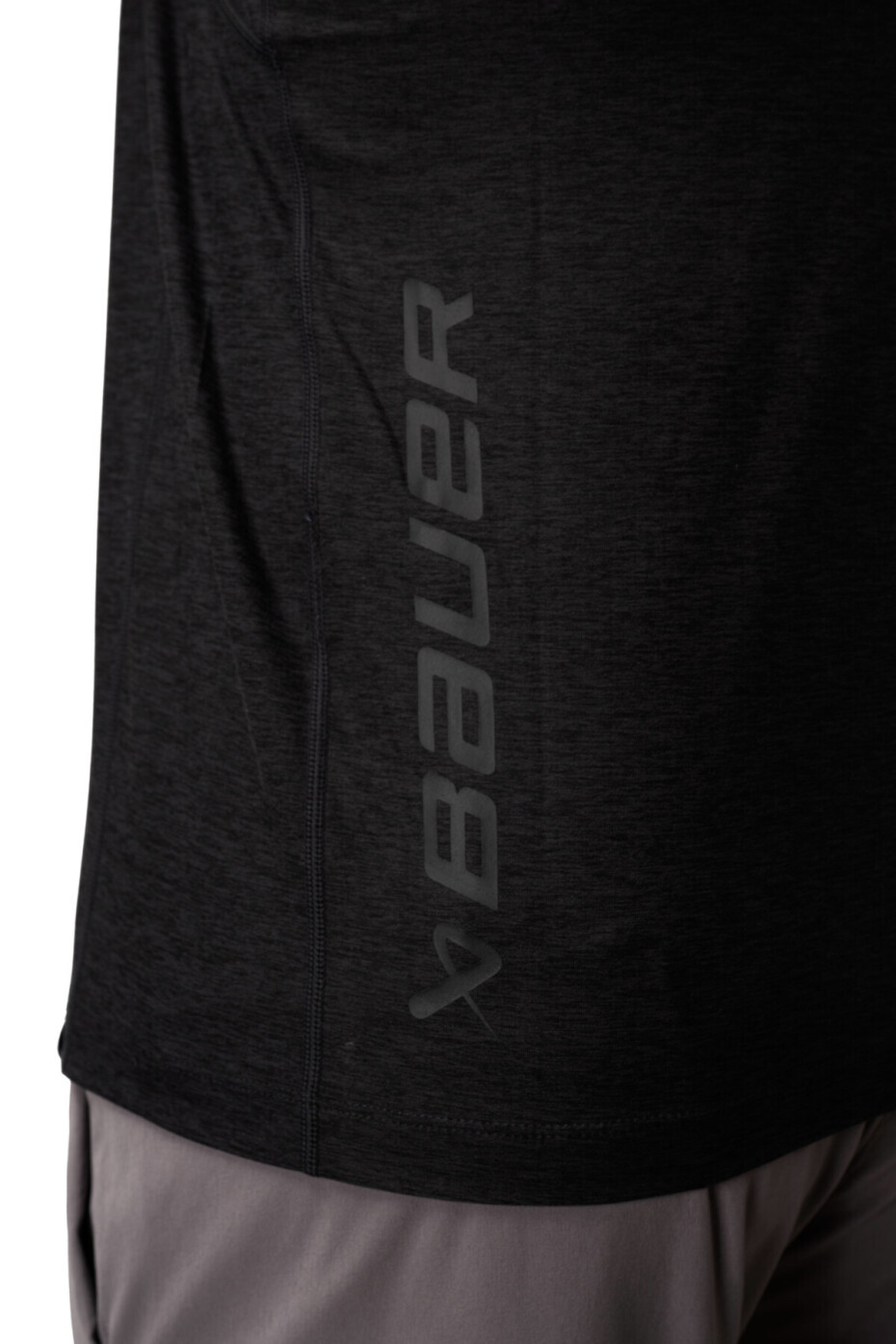 Pánské tričko Bauer  Core SS Tech Tee Black S - main (1)