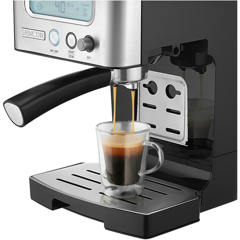 Sencor SES 4090SS espresso pákové - main (3)