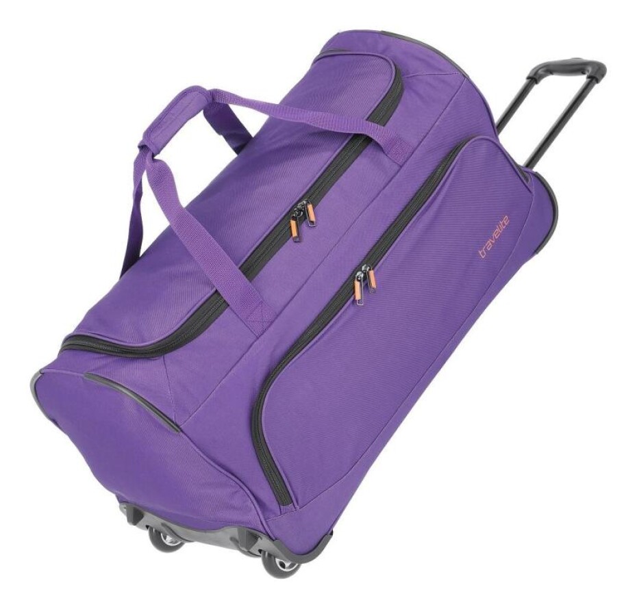 Travelite Basics Fresh Wheeled Duffle Purple taška - main (0)