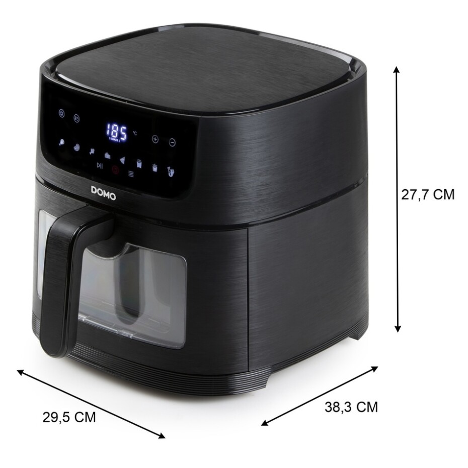 DOMO DO1126FR horkovzdušná fritéza s průzorem, 6 l - main (9)