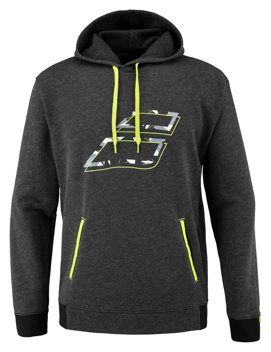 Pánská mikina Babolat  Aero Hood Sweat Black Heather XXL - main (0)