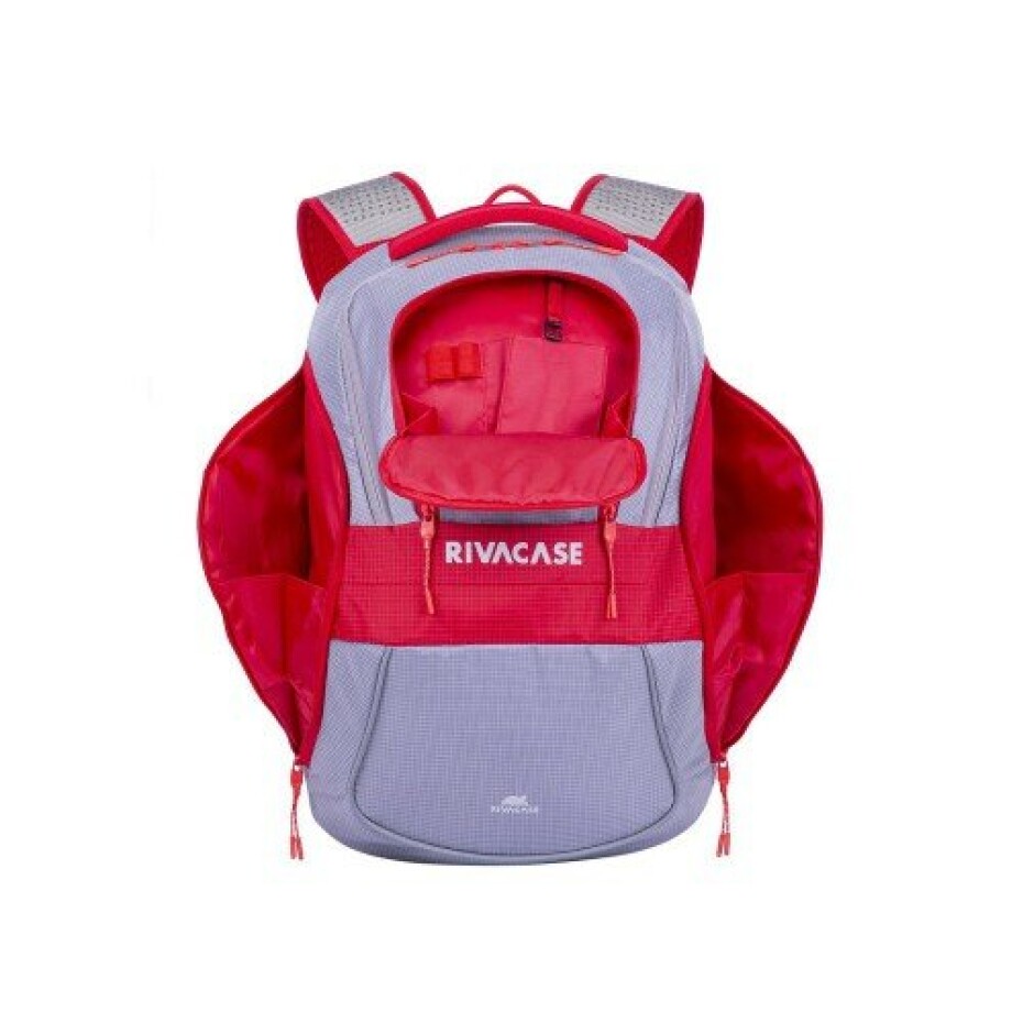 Riva Case 5225 spotovní batoh pro notebook 15,6", šedo-červená, 20 l - main (2)