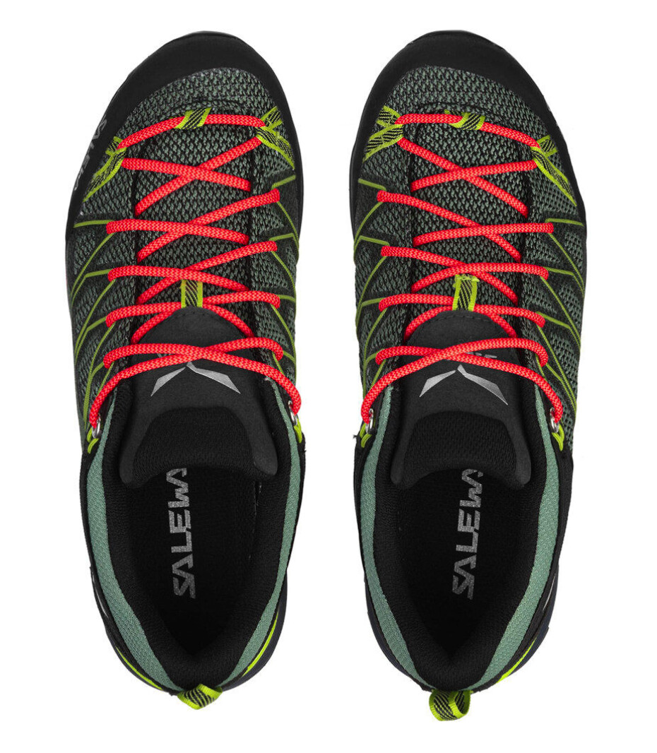 Dámská outdoorová obuv Salewa  WS MTN Trainer Lite GTX Feld Green/Fluo Coral  UK 6 - main (2)