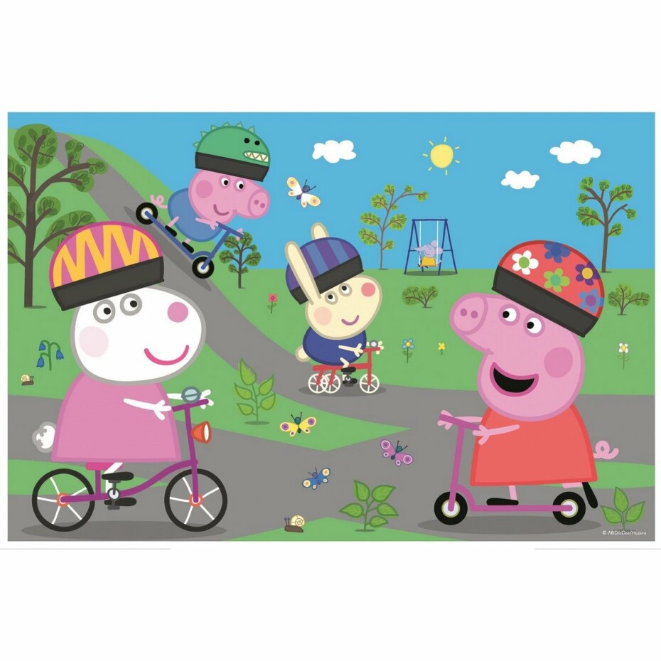 Trefl Maxi puzzle Prasátko Peppa Aktivní den, 24 dílků - main (0)