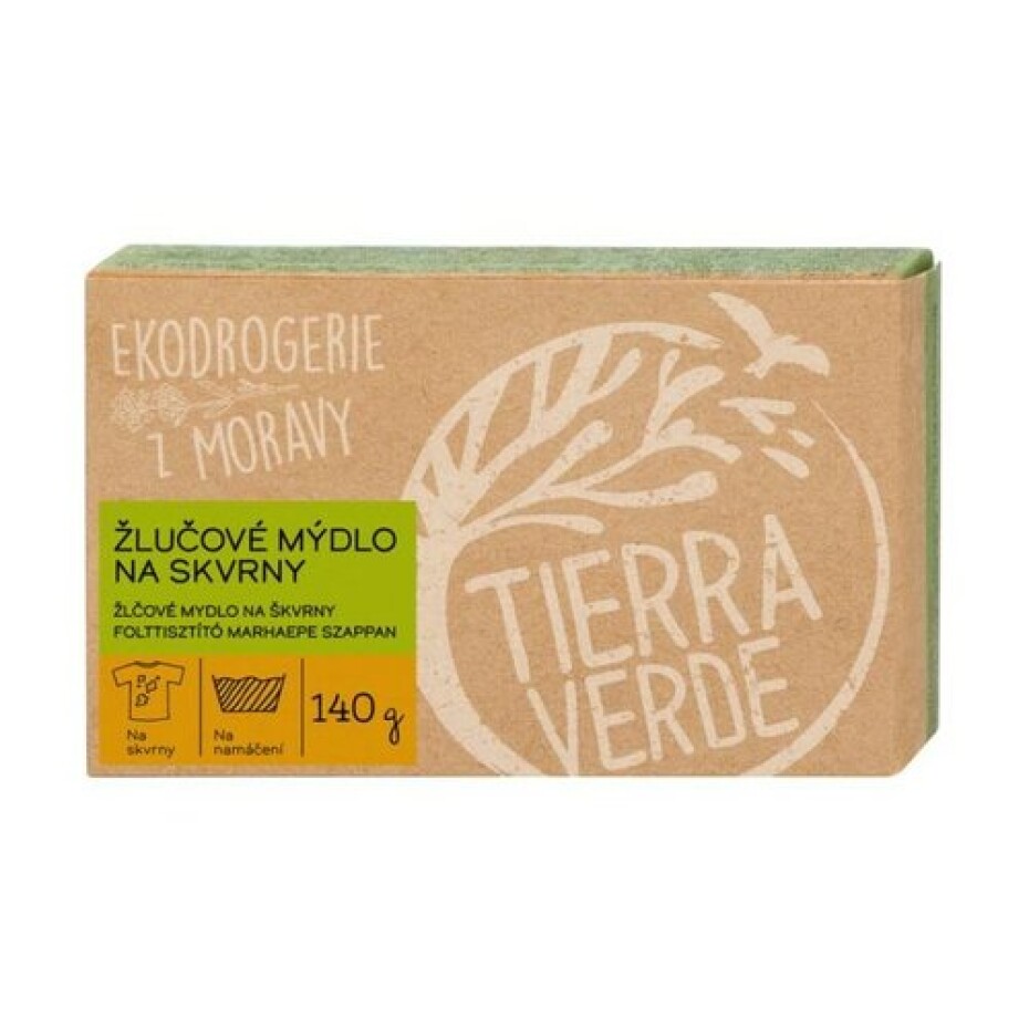 Tierra Verde Žlučové mýdlo na praní, odstraňovač skvrn, 140 g - main (2)