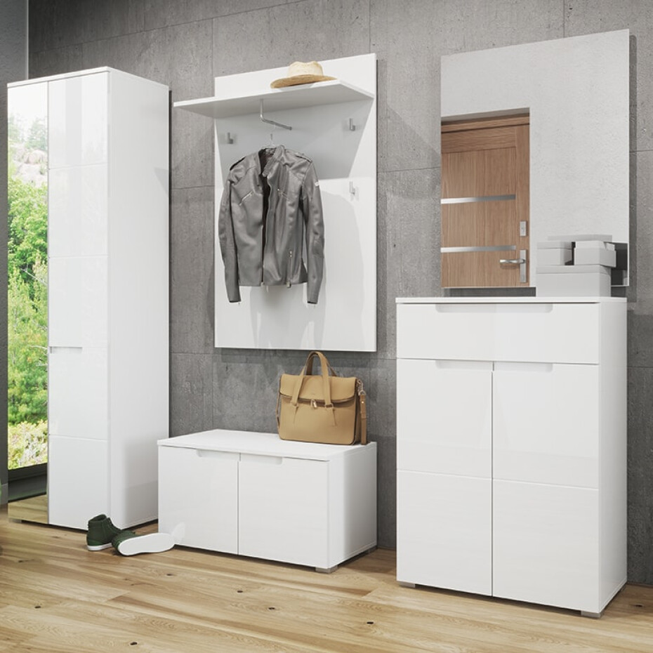 Szynaka Šatní skříň SELENE 28 | bílá - main (5)