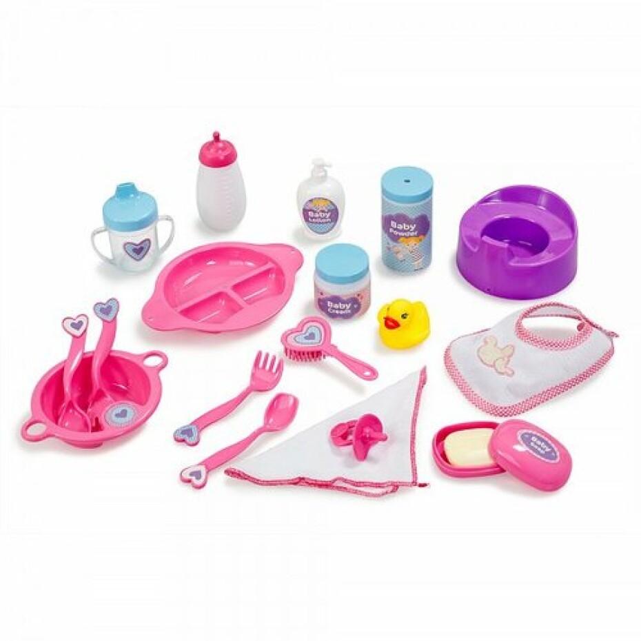 Addo Velká sada pro péči o panenky Be My Baby, 20 ks, 30 x 25 x 6 cm - main (0)