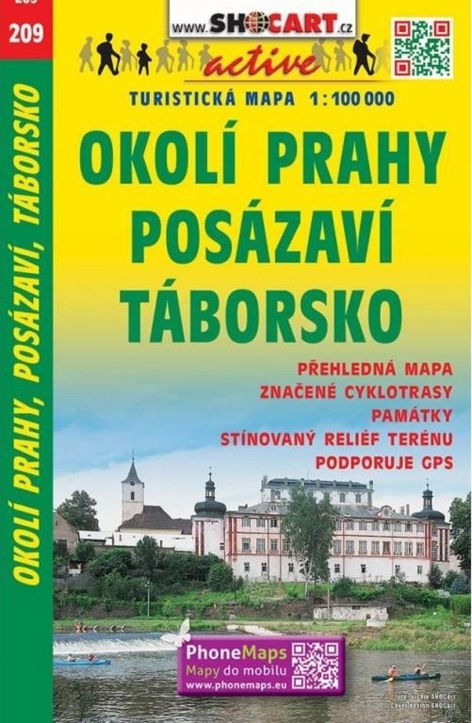 SC 209 Okolí Prahy, Posázaví, Táborsko 1:100 000 - main (0)