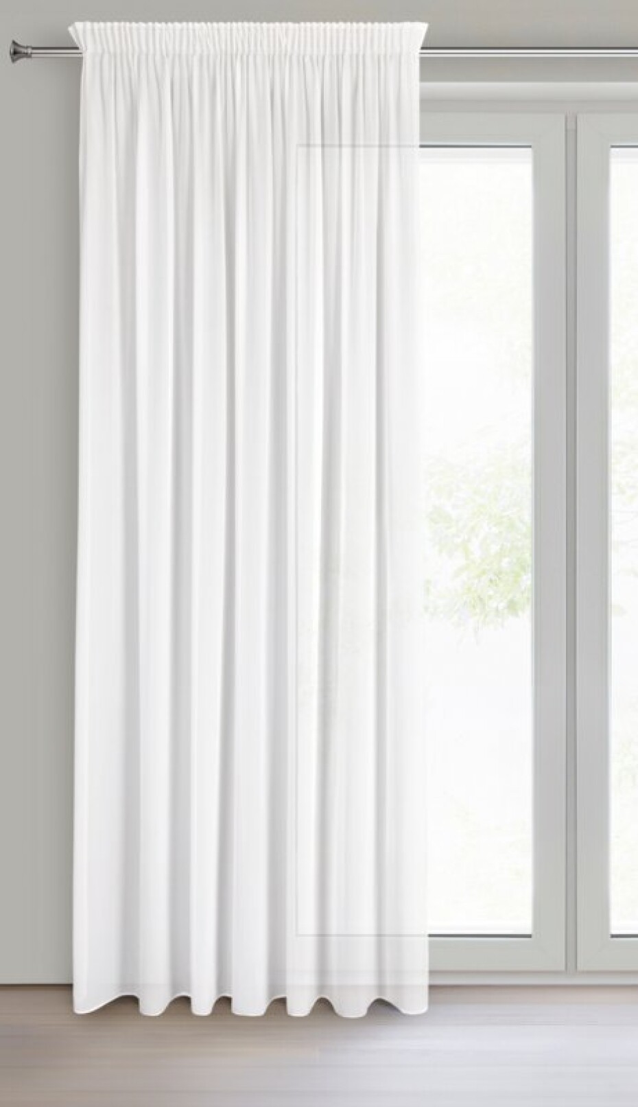 ArtFir Záclona DEBRA P | bílá 140 x 270 cm - main (1)