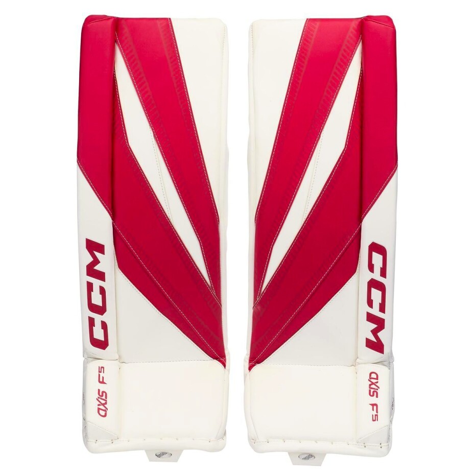 Brankářské betony CCM Axis F5 Red/White Junior 30 + 1 palec - main (0)
