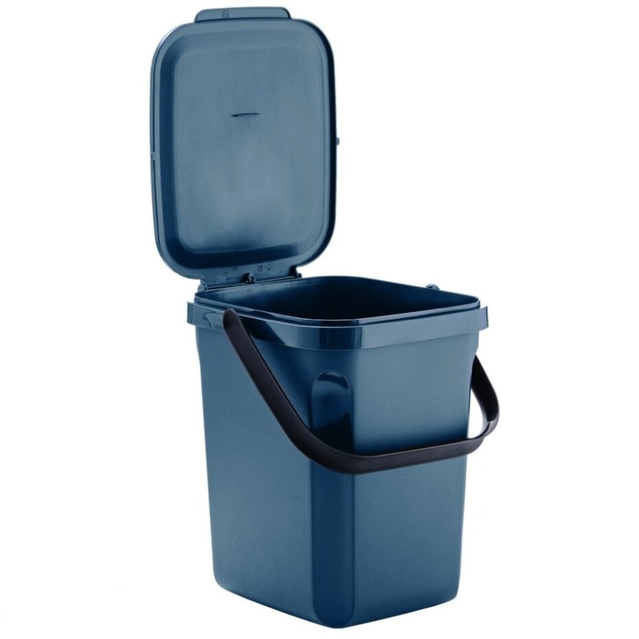 Denox Organic odpadkový koš na Bioodpad 10 l, modrý - main (1)