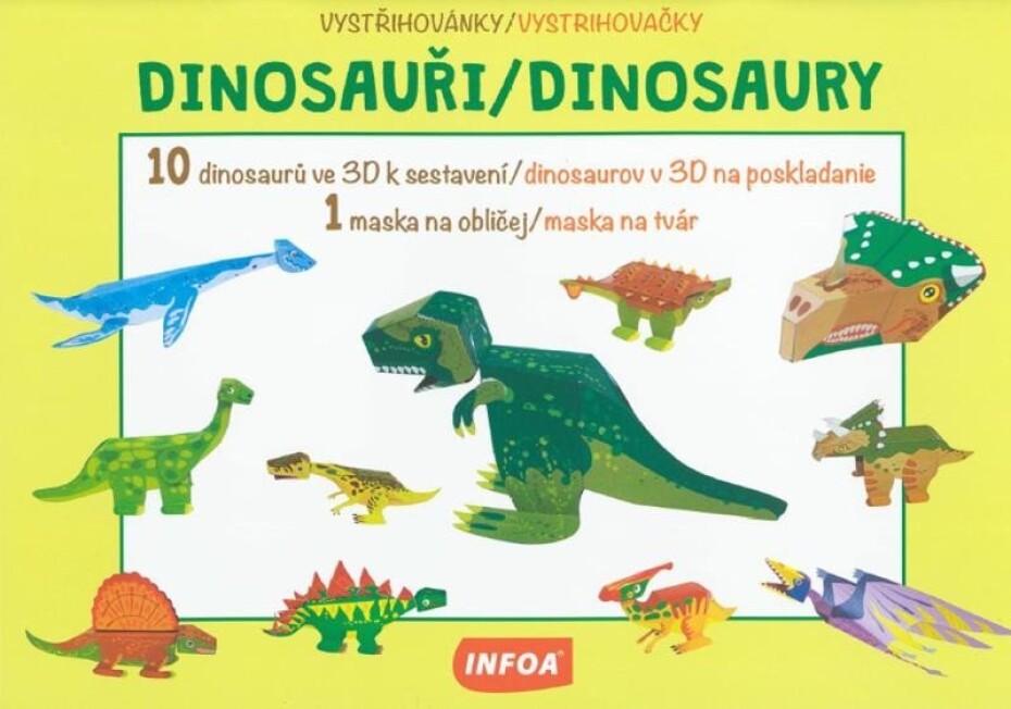 Dinosauři / Dinosaury - Vystřihovánky - main (0)