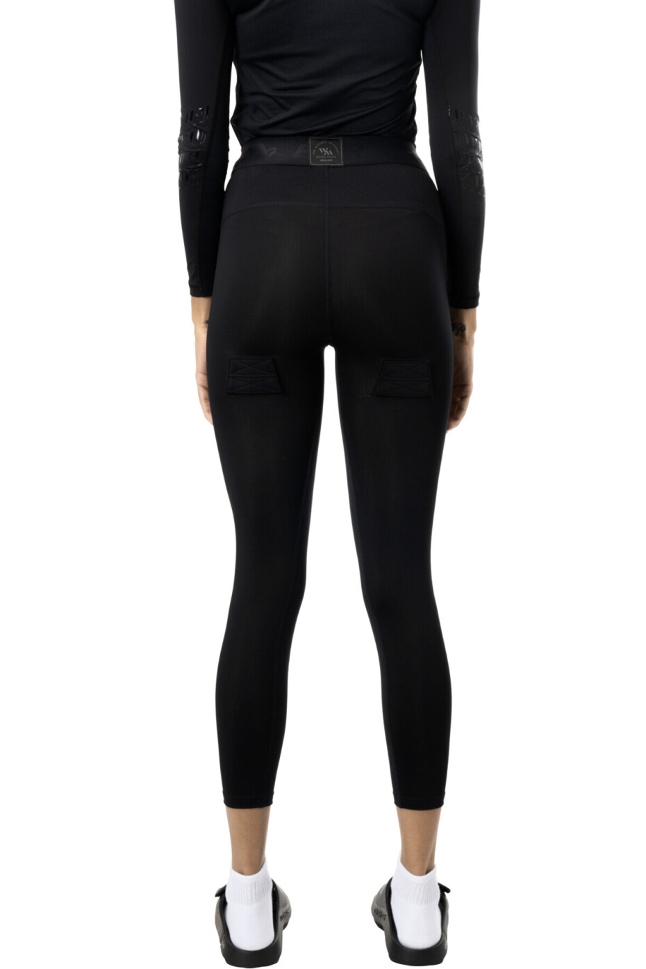 Kompresní kalhoty se suspenzorem Bauer  Womens PRO Jill Pant Black Senior M - main (1)