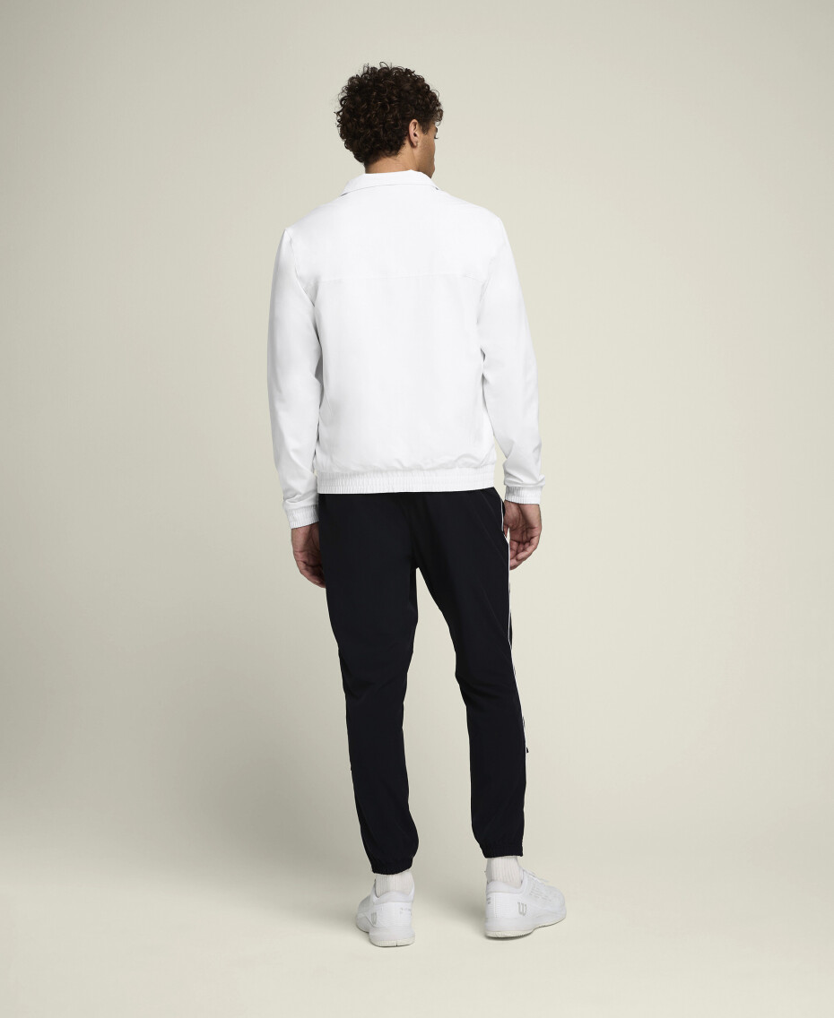 Pánská bunda Wilson  M Team Woven Jacket Colorblock Bright White M - main (5)