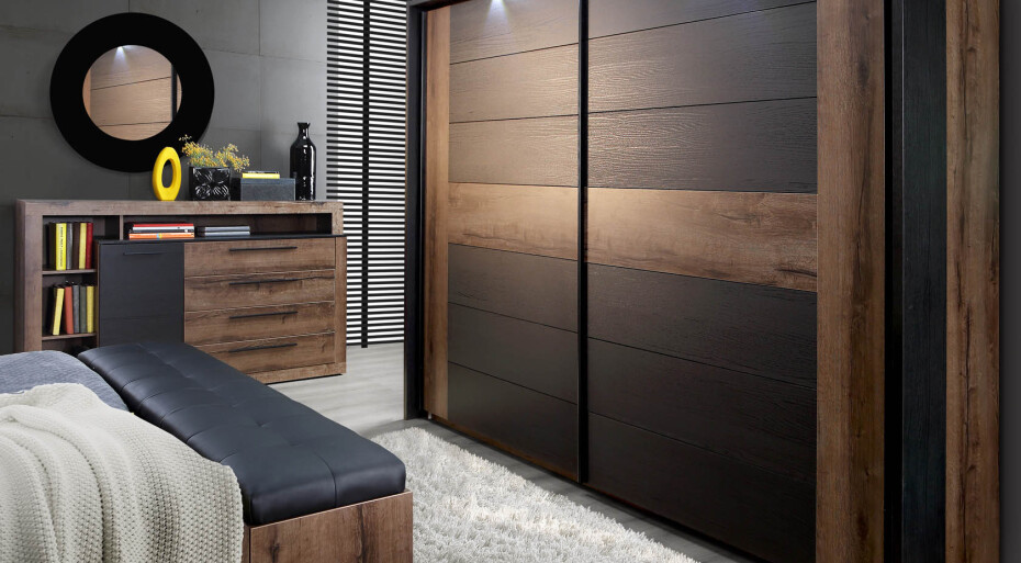 Forte Šatní skříň BELLEVUE | BLQS128E1 - main (2)