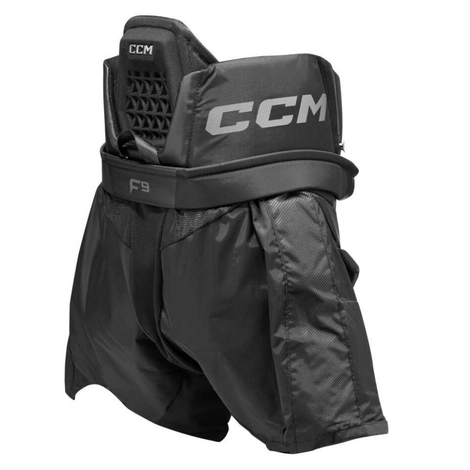 Brankářské hokejové kalhoty CCM Tacks F9 Black Senior S - main (1)