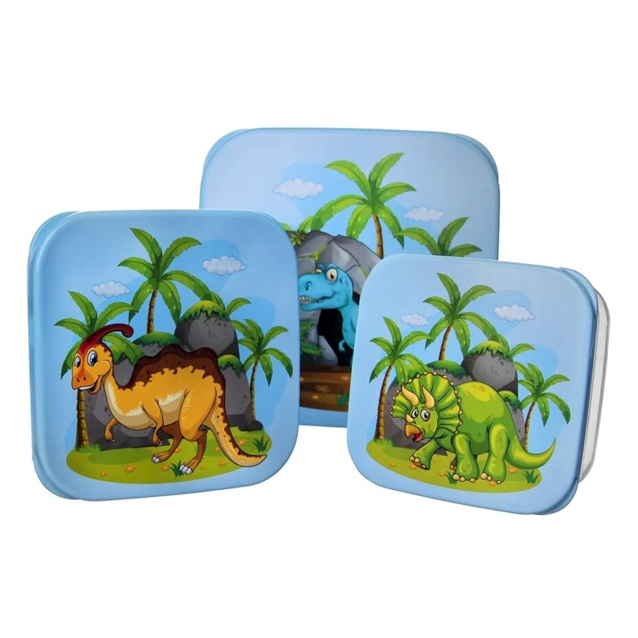 Orion 4dílná sada svačinových boxů Dinosaurus - main (3)