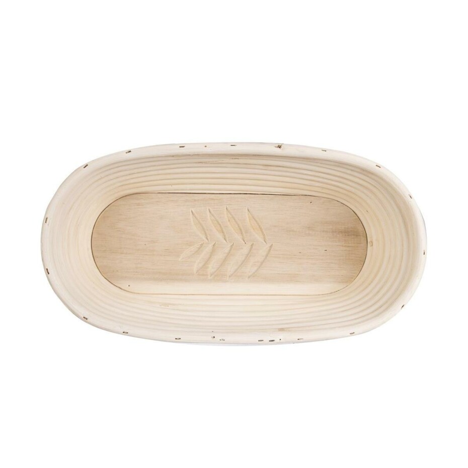 Orion Ošatka rattan oválná Lístky 32 x 15 x 9 cm  - main (1)