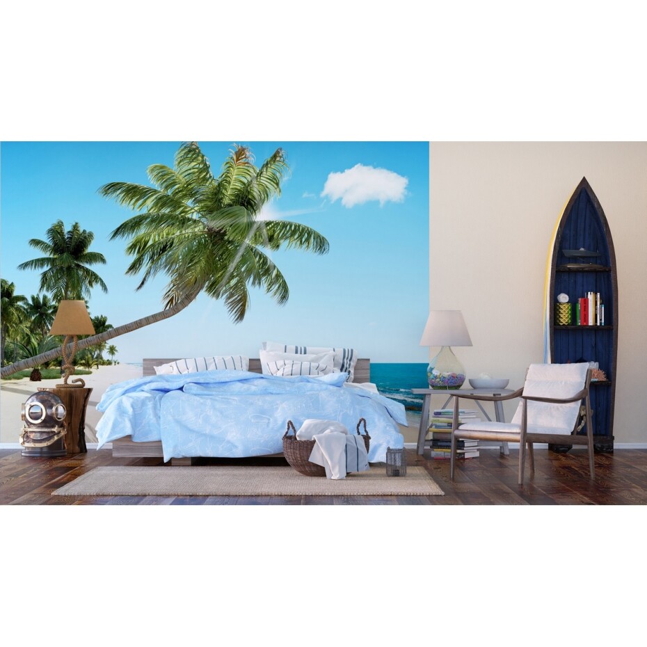 Vliesová fototapeta XXL Beach 360 x 254 cm, 4 díly - main (1)