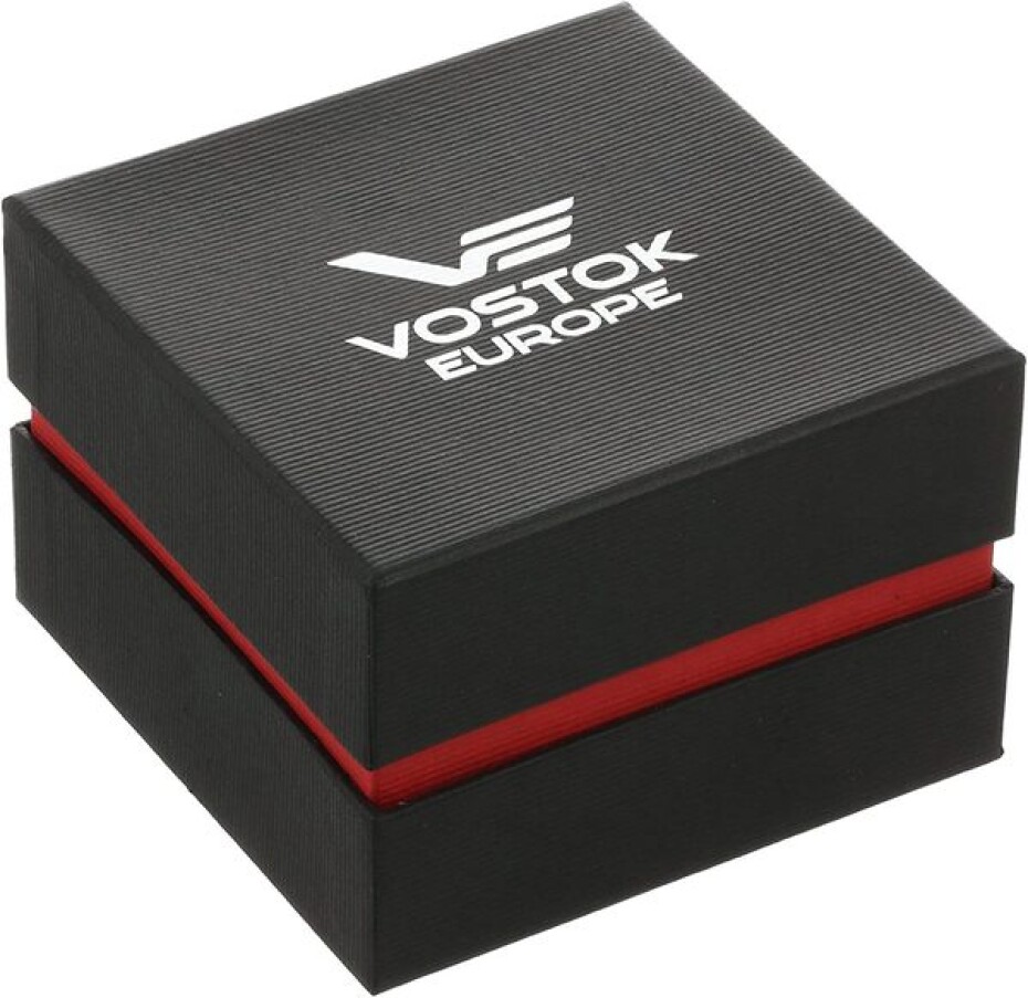 Vostok Europe N-1 Rocket Chrono Line 6S21-225A618S - Červený silikonový řemínek - main (3)
