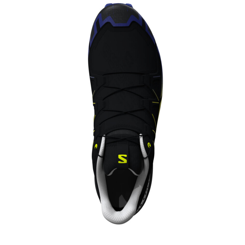 Pánská běžecká obuv Salomon Speedcross 6 Gtx Black/Surf The Web/Safety Yellow  UK 9,5 - main (4)