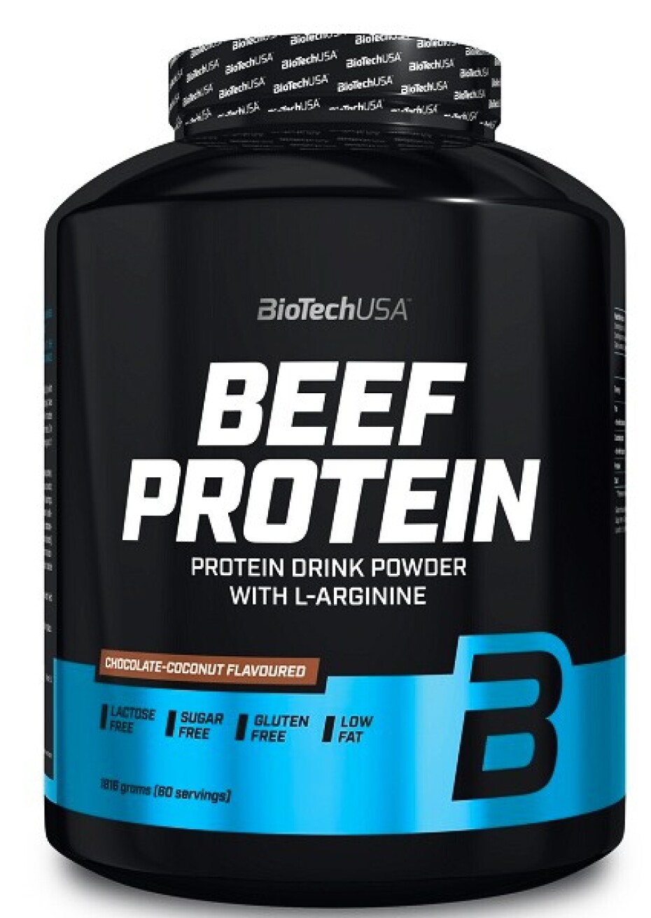 BioTech USA Beef Protein 1816 g vanilka - skořice - main (0)