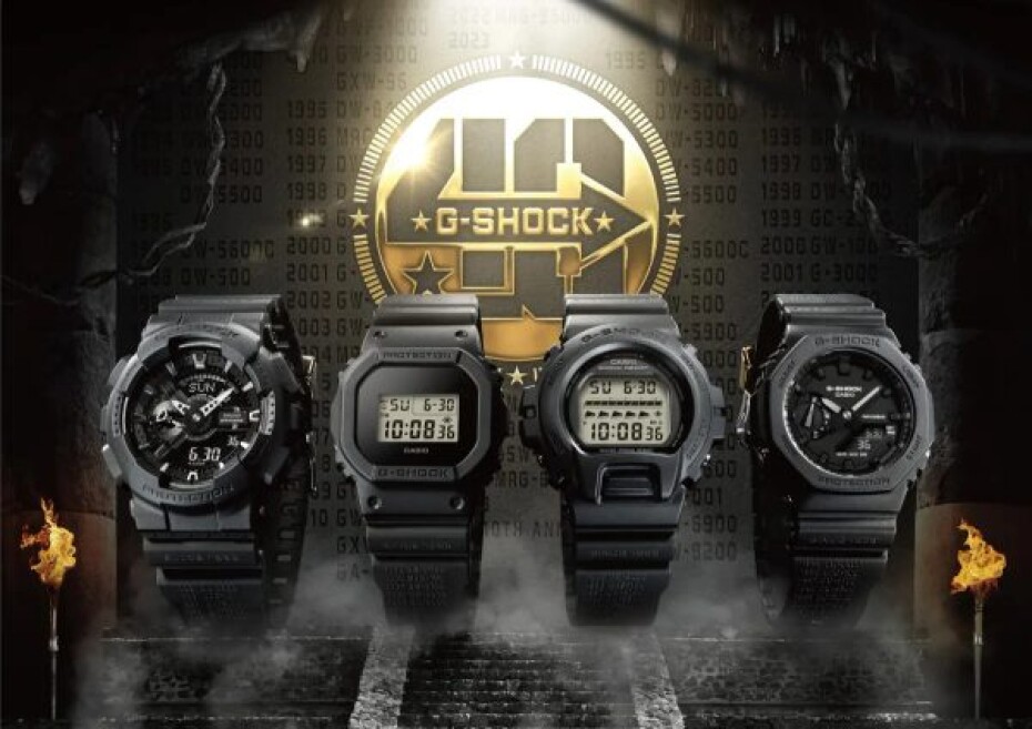 Casio G-Shock GA-2140RE-1AER 40th Anniversary Remaster Black - main (12)