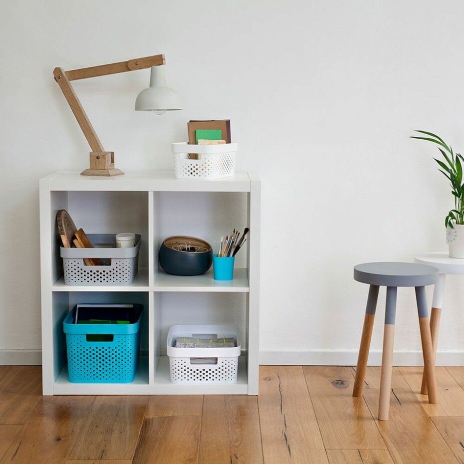 Curver Úložný box s víkem INFINITY 17 l, šedá - main (2)