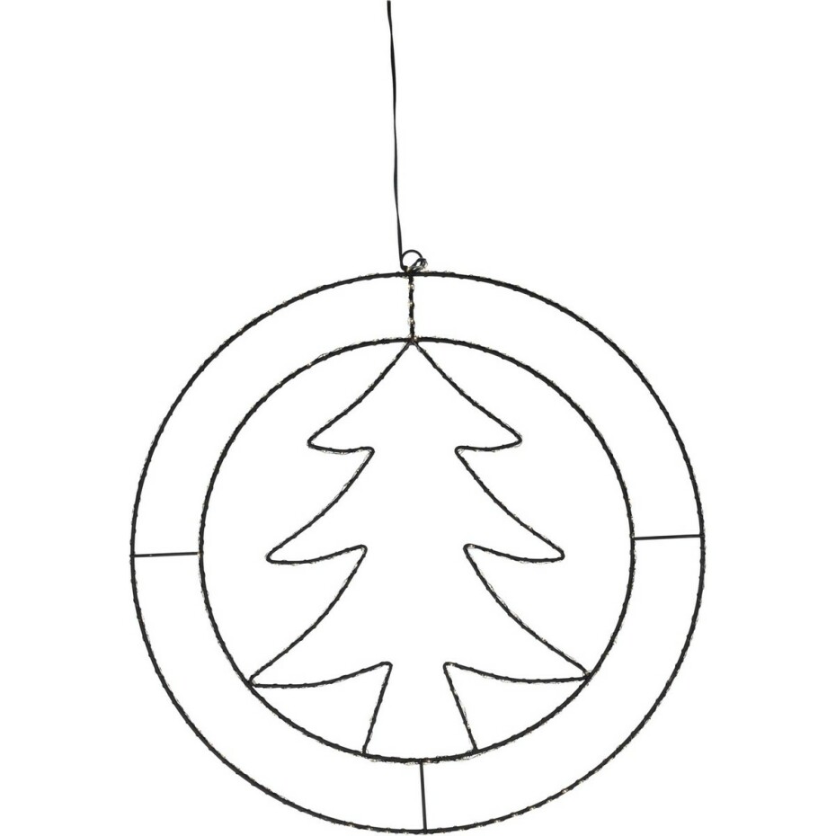 Vánoční závěsná LED dekorace Trinket Tree 285 LED, 52 cm - main (1)