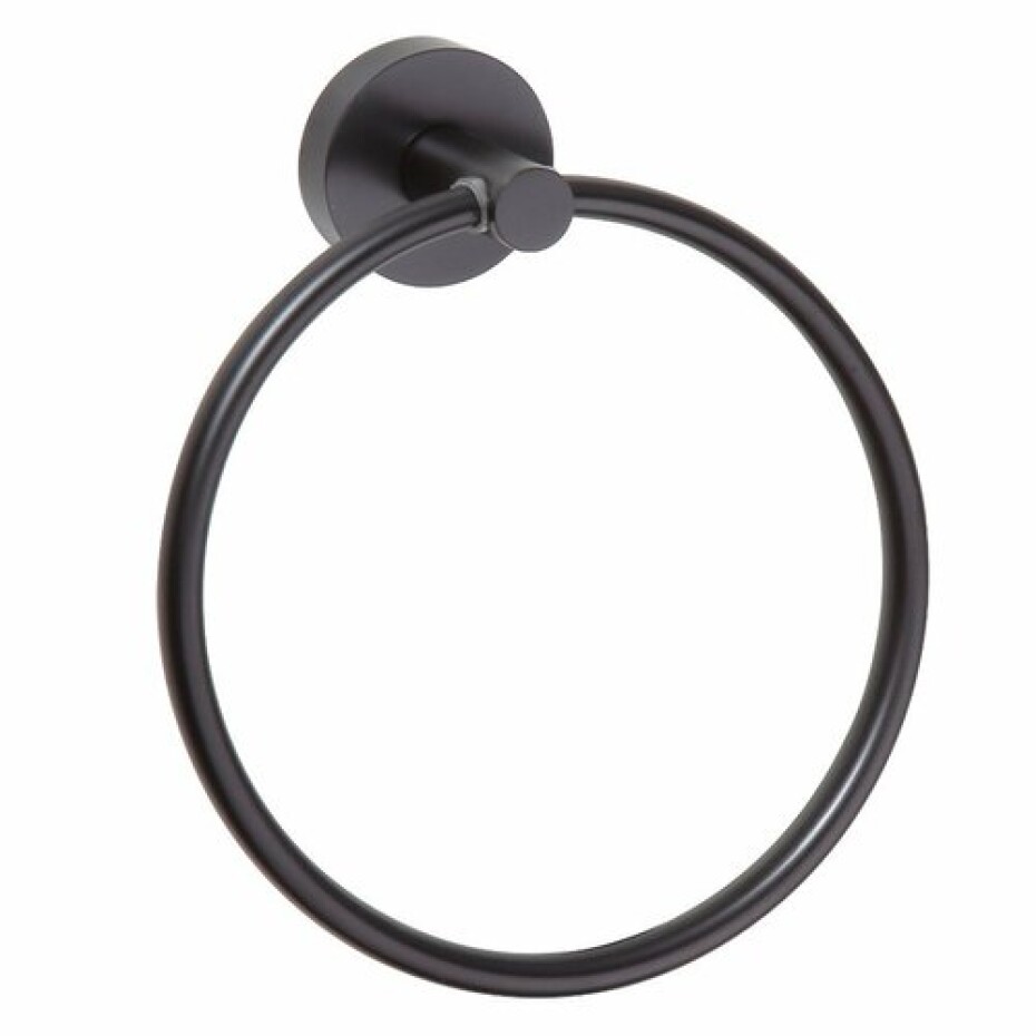 SAPHO XB402 X-Round Black držák ručníků kruh, černá - main (0)