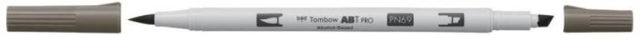 Tombow Oboustranný štětcový lihový fix ABT PRO - warm gray 4 - main (0)