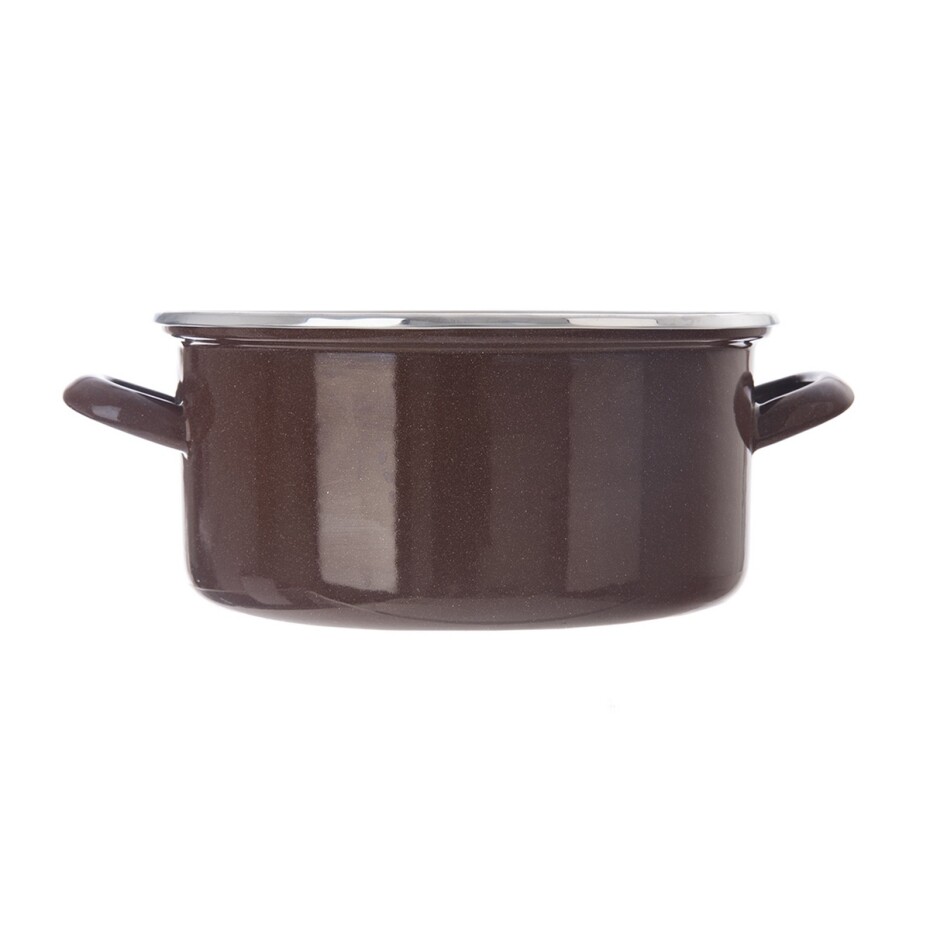 Orion Smaltovaný kastrol s lemem Brown, 5 l, 5 l - main (2)