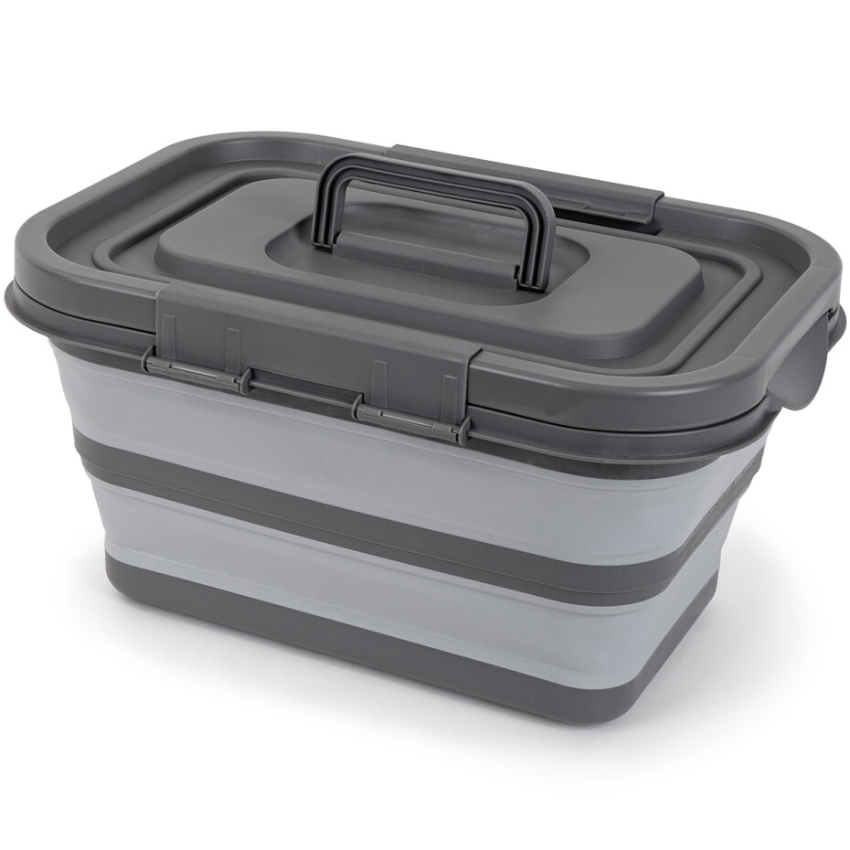 4Home Skládací silikonový úložný box s víkem Storage - main (0)