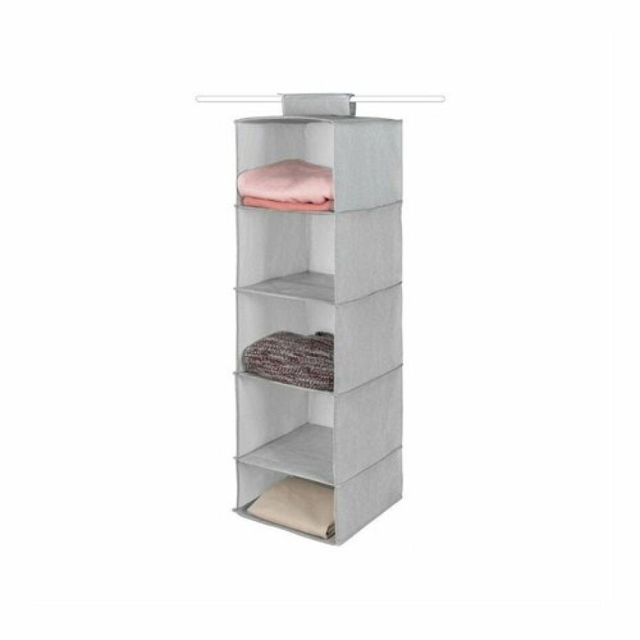 Compactor Závěsný organizér na boty a prádlo Boston, 30 x 30 x 105 cm - main (5)