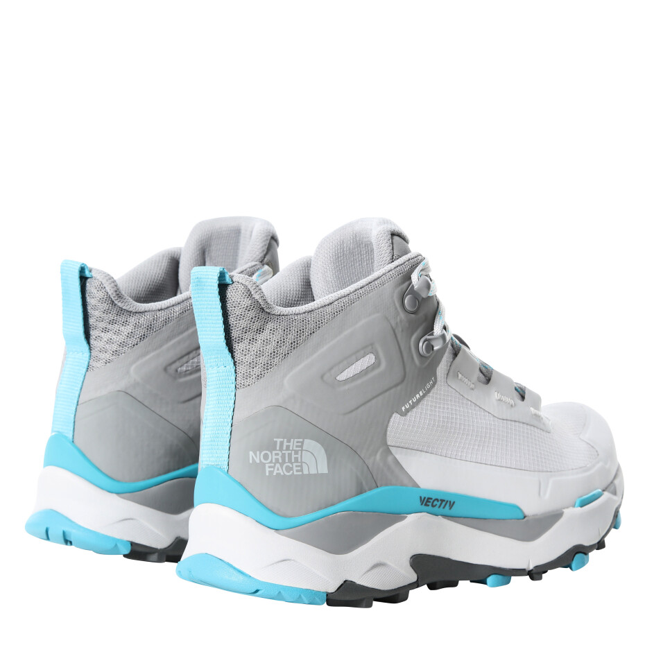 Dámská outdoorová obuv The North Face  Vectiv Exploris Mid Futurelight Micro Chip Grey/Maui Blue  US 3,5 - main (4)