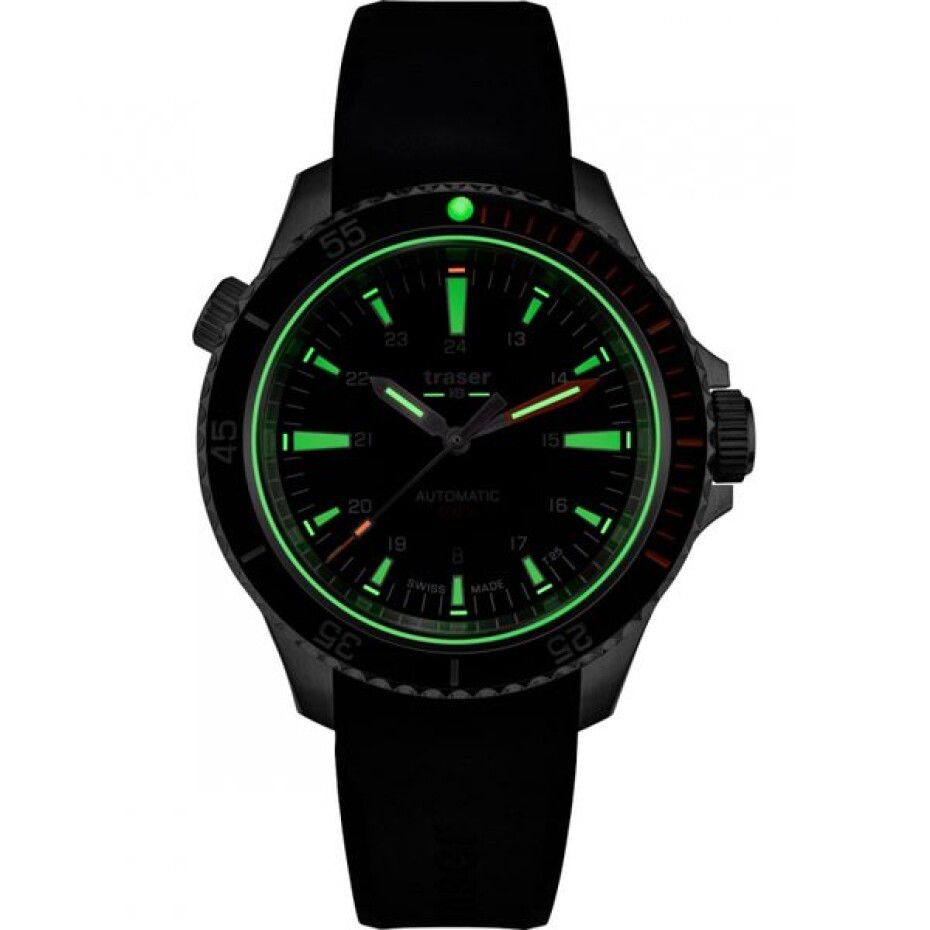 Traser P67 Diver Automatic Black černá pryž - main (1)
