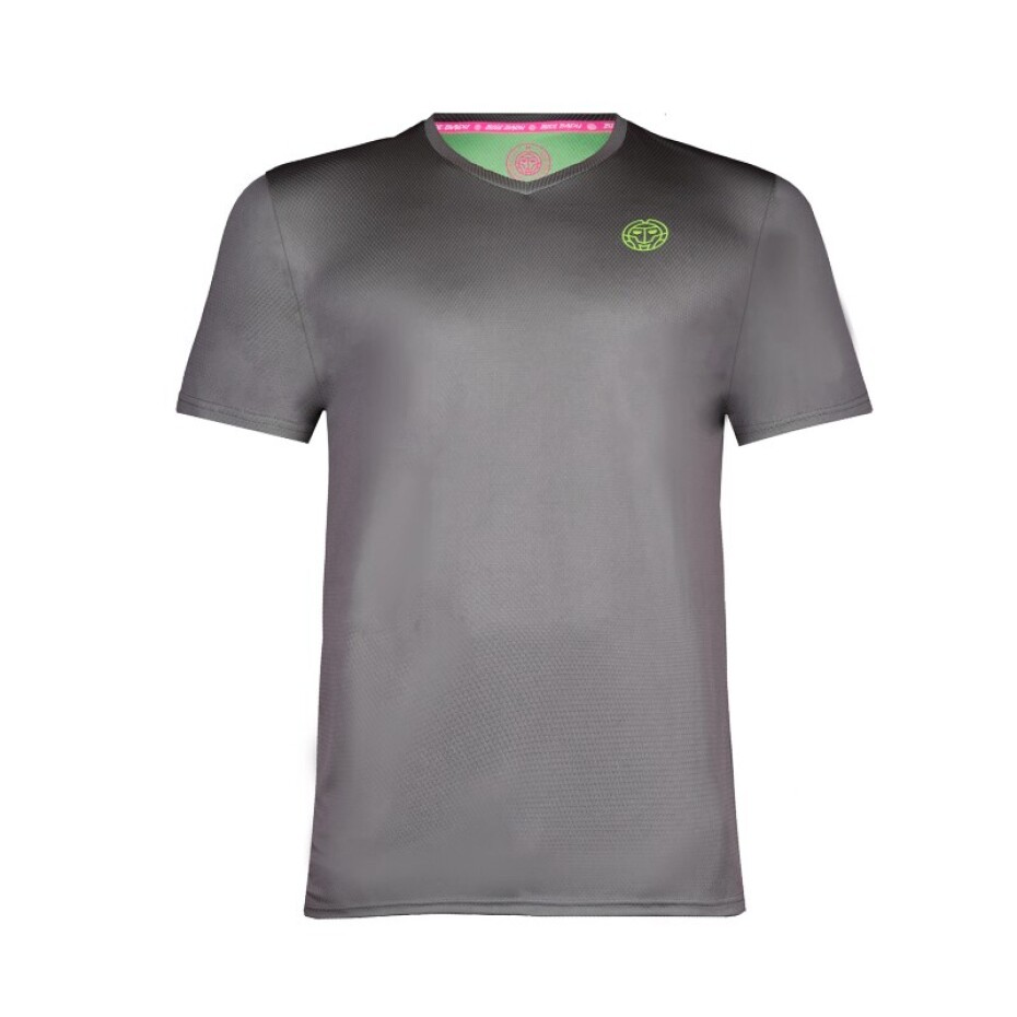 Dětské tričko BIDI BADU  Evin Tech Round-Neck Tee Green 140 cm - main (0)