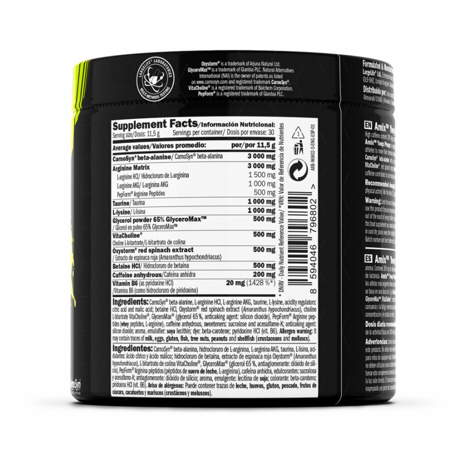 Amix Nutrition Yeep Pump 345 g limetka - main (2)