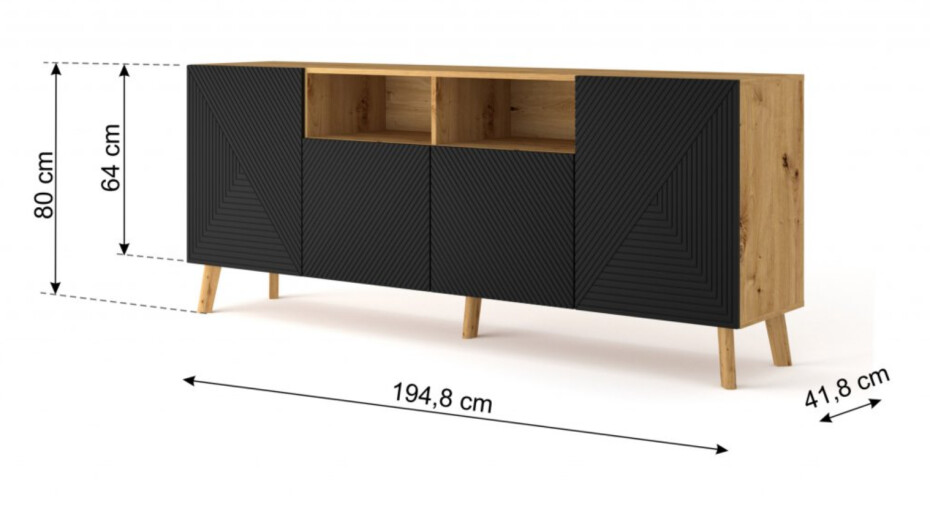 ARTBm Komoda LUXI 195 - main (4)