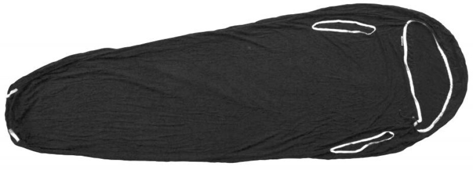 Warmpeace VLOŽKA DO SPACÁKU MERINO 180 cm black - main (0)