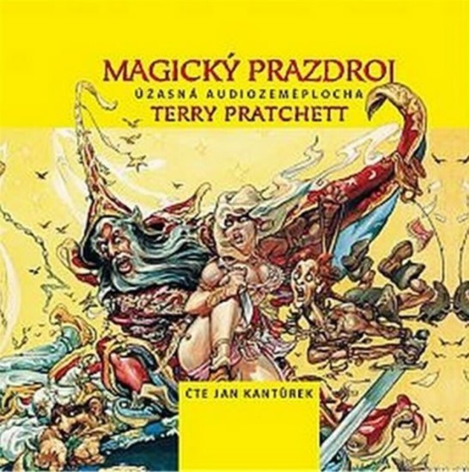 Magický prazdroj - Úžasná AudioZeměplocha - CD (Čte Jan Kantůrek) - Terry Pratchett - main (0)