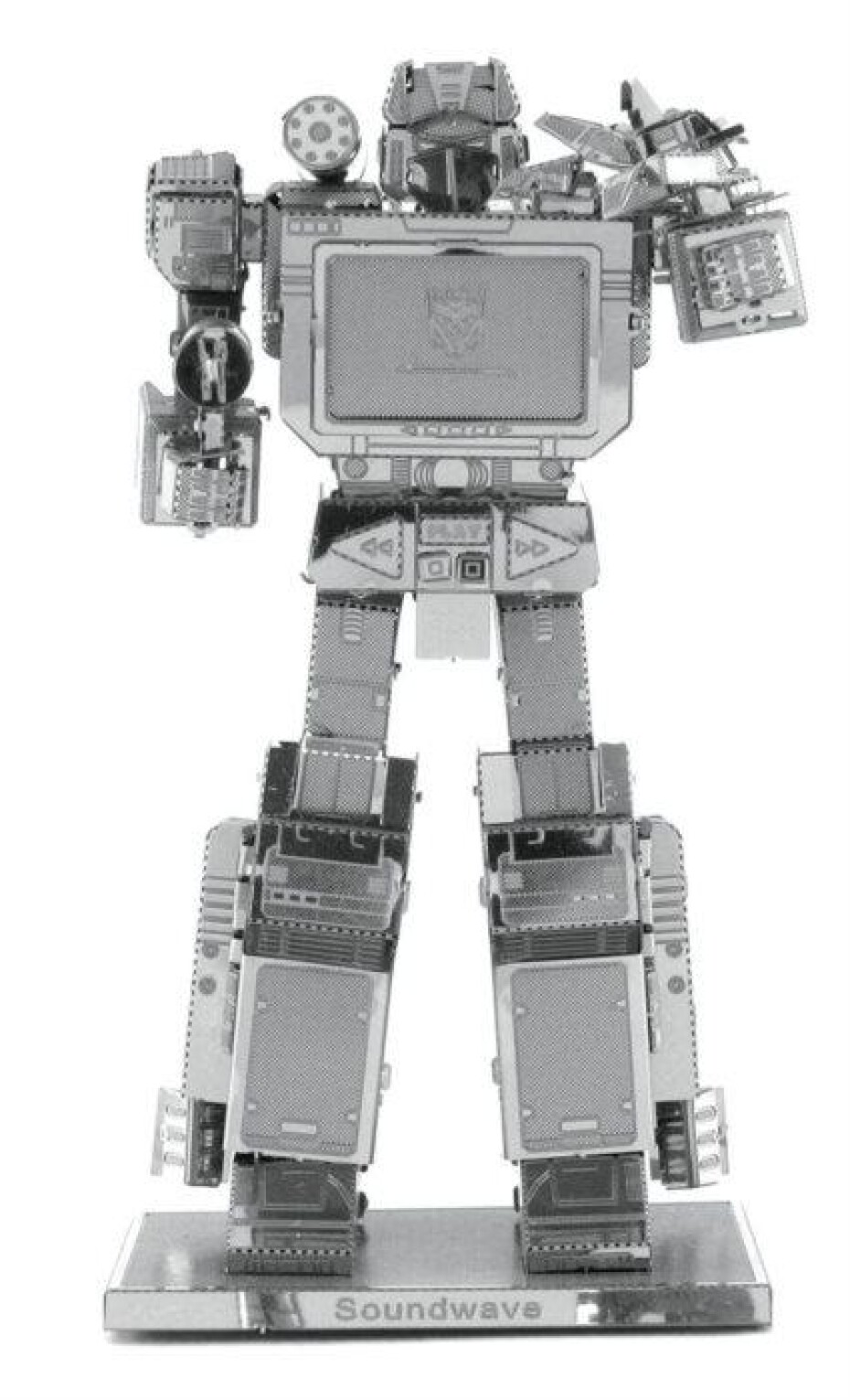 Metal Earth Luxusní ocelová stavebnice Transformers Soundwave - main (0)
