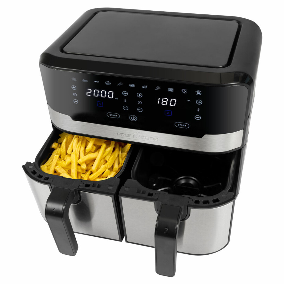 ProfiCook FR 1242 dvojitá horkovzdušná fritéza - main (4)