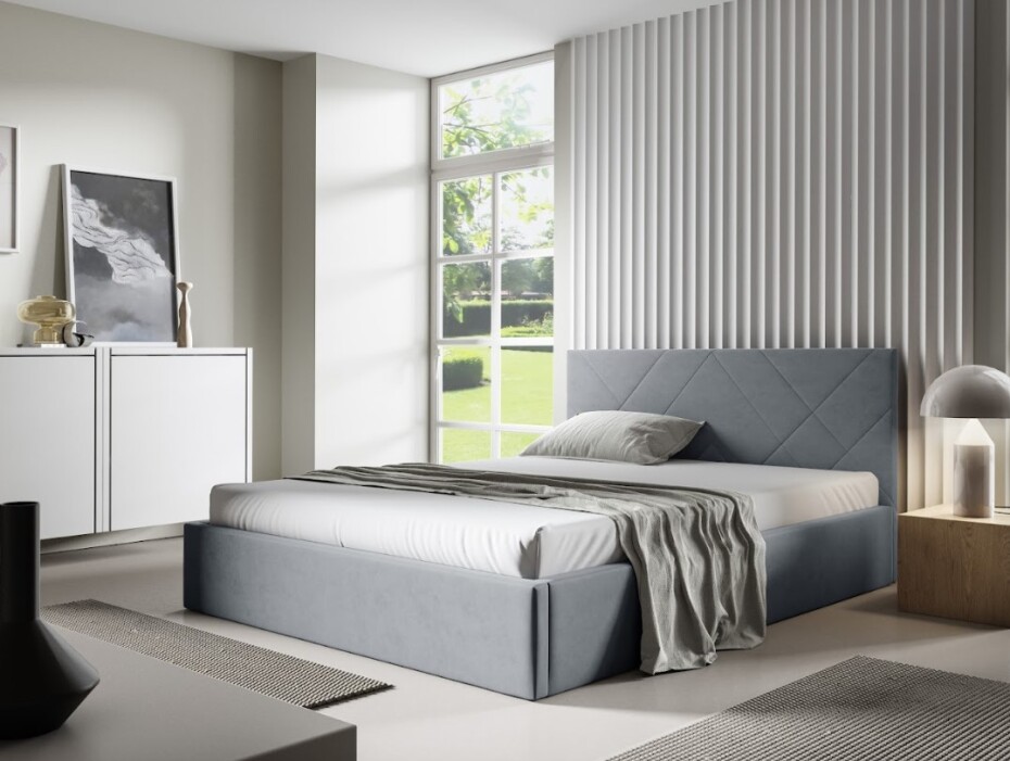 ArtPK Manželská postel LUCY 05 | 160 x 200 cm Barva: Trinity 02 - main (11)