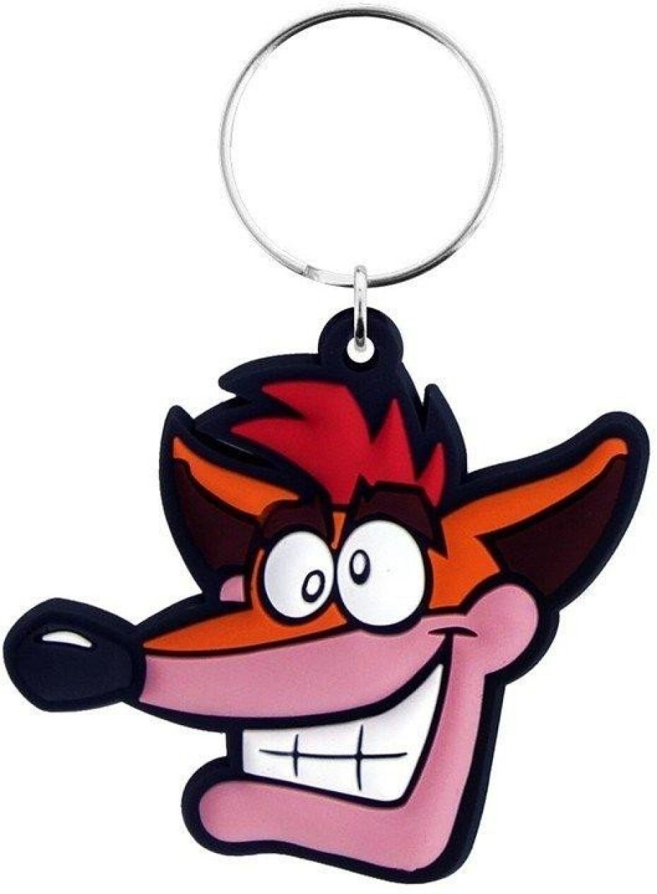 Klíčenka gumová Crash Bandicoot - extra life - EPEE - main (0)