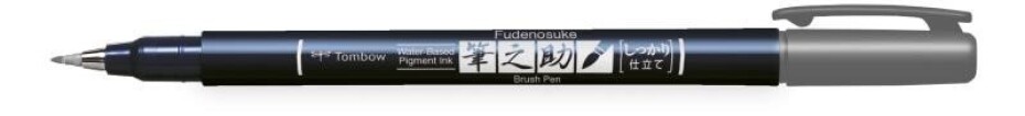 Tombow Štětcový fix Fudenosuke - grey - main (0)