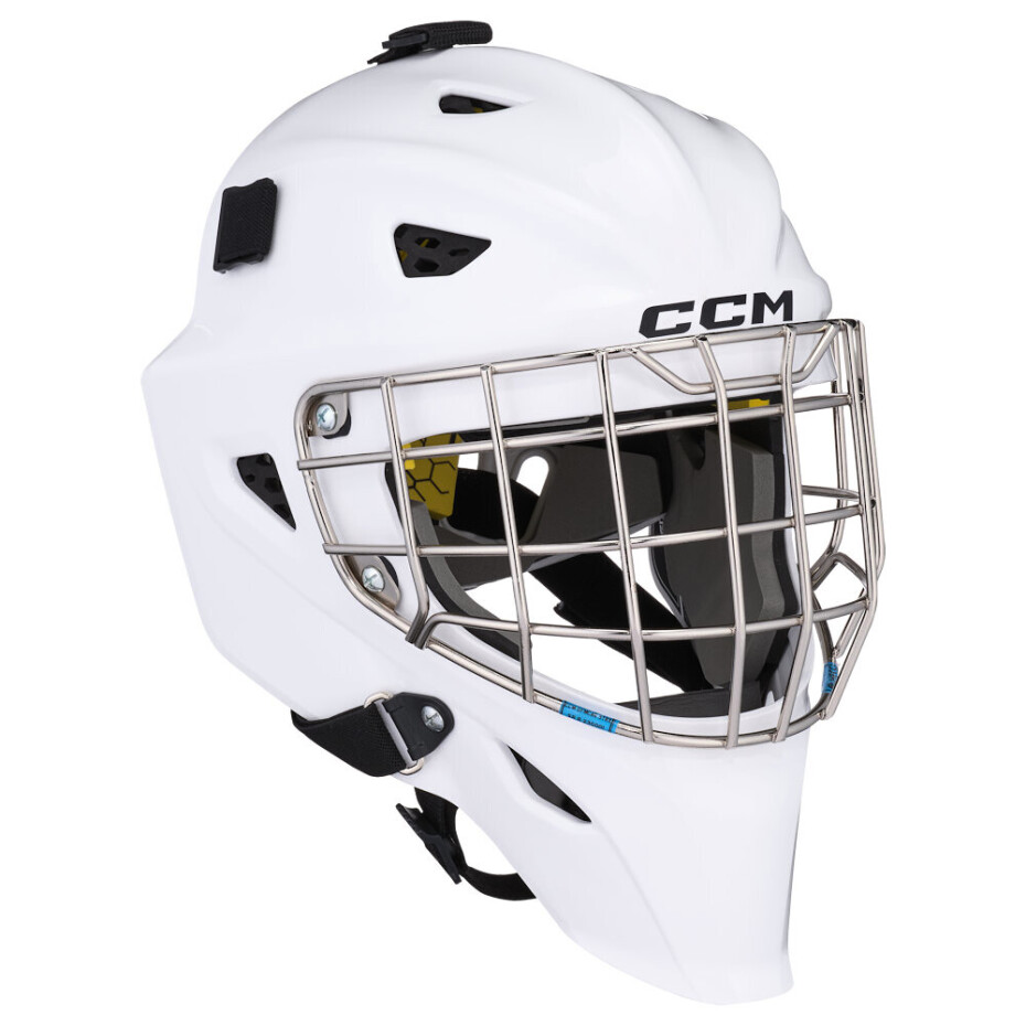 Brankářská hokejová maska CCM Axis F5 CCE White Junior - main (0)